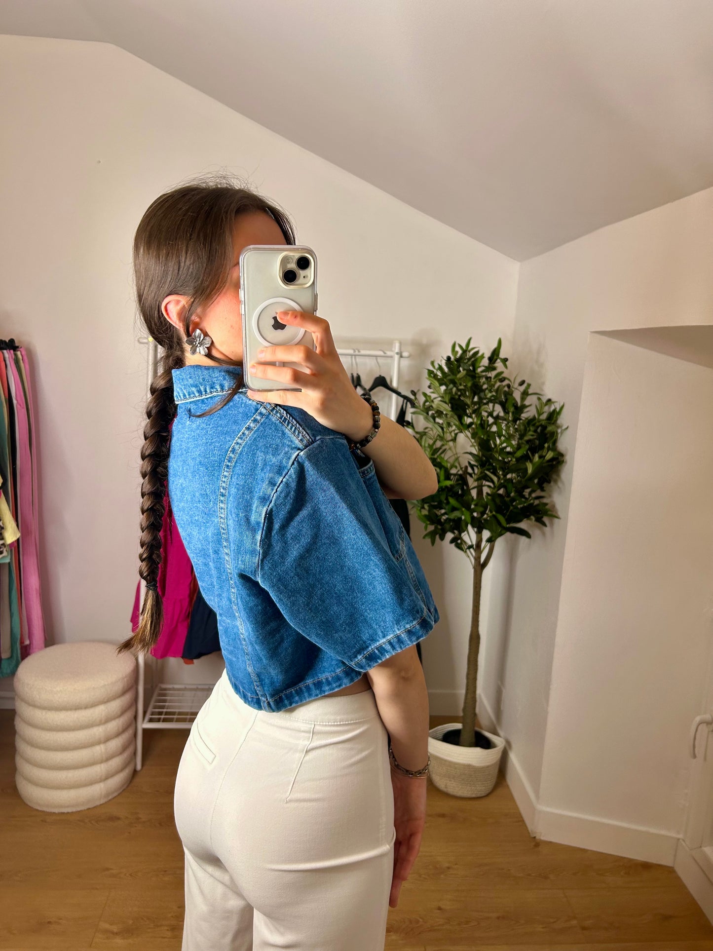 Top en jean Yuna