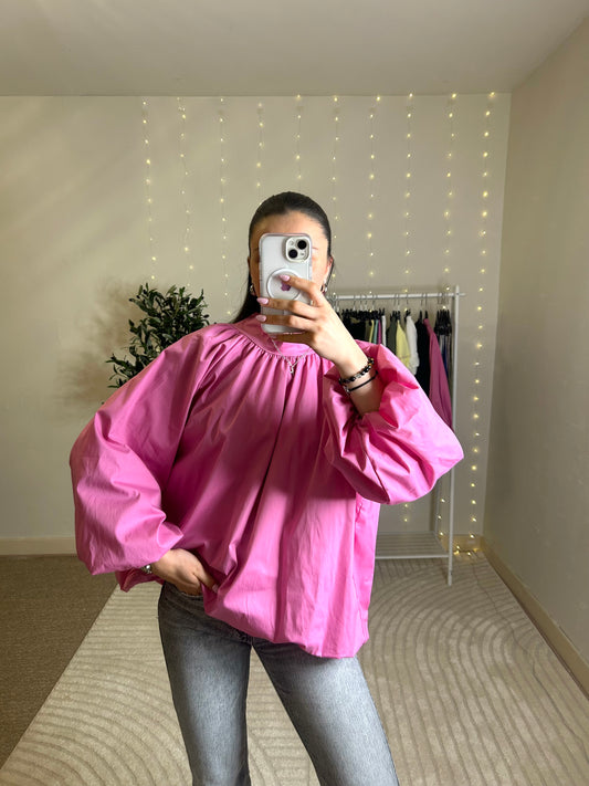 Blouse dos nus Lina