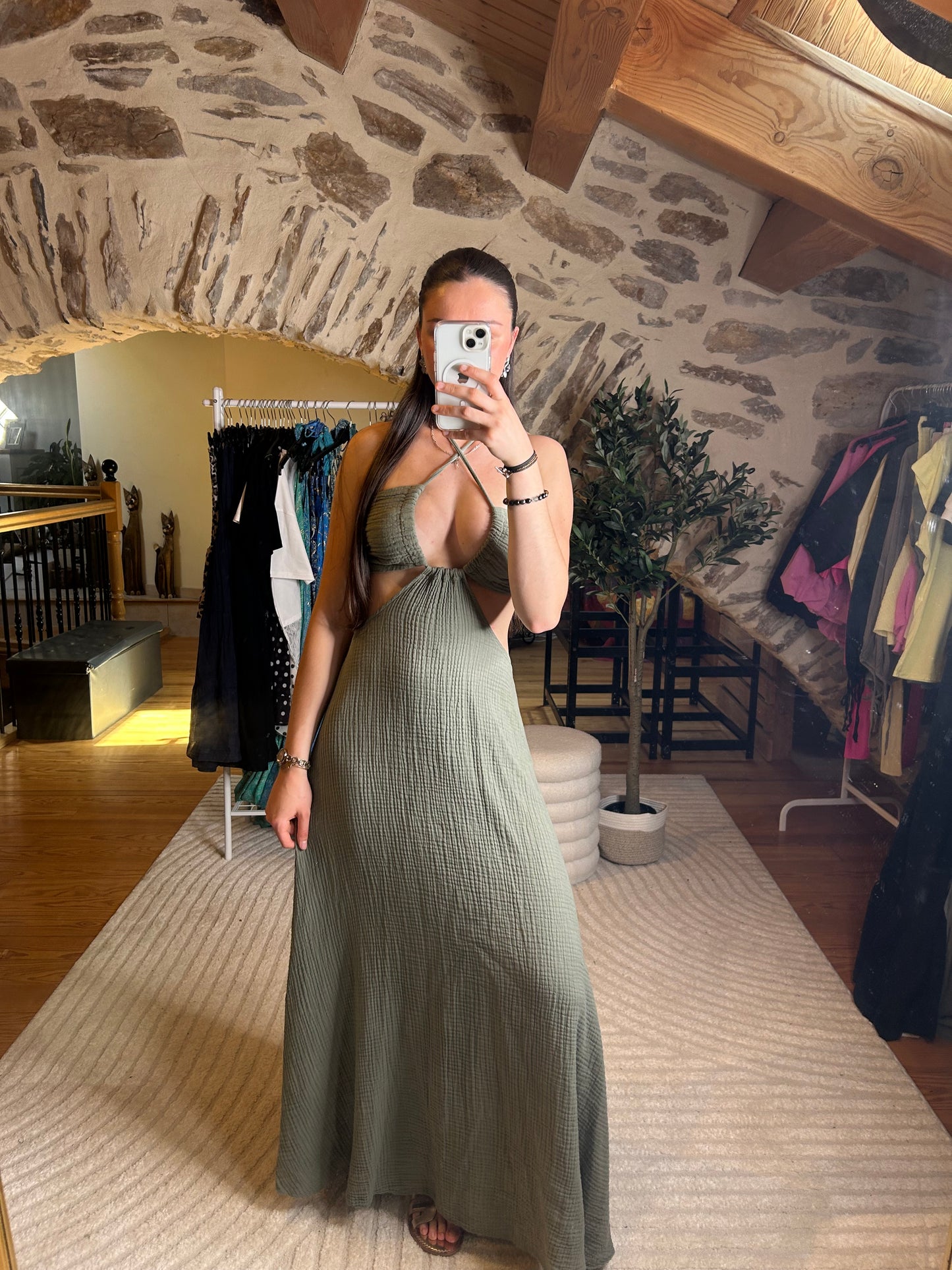 Robe longue Mina