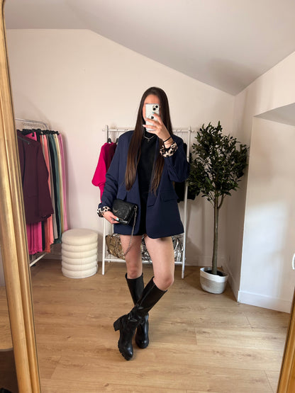 Blazer léopard Lya