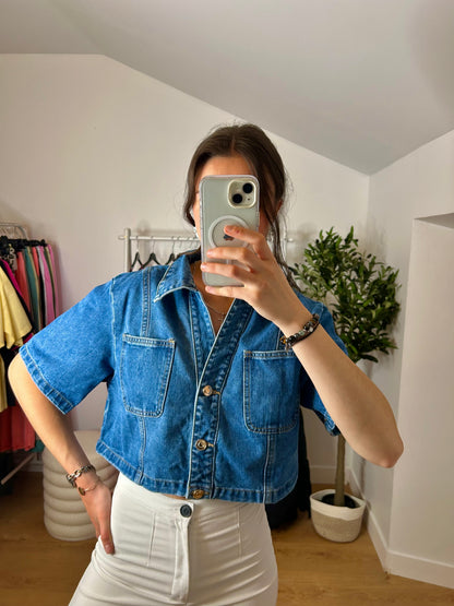 Top en jean Yuna