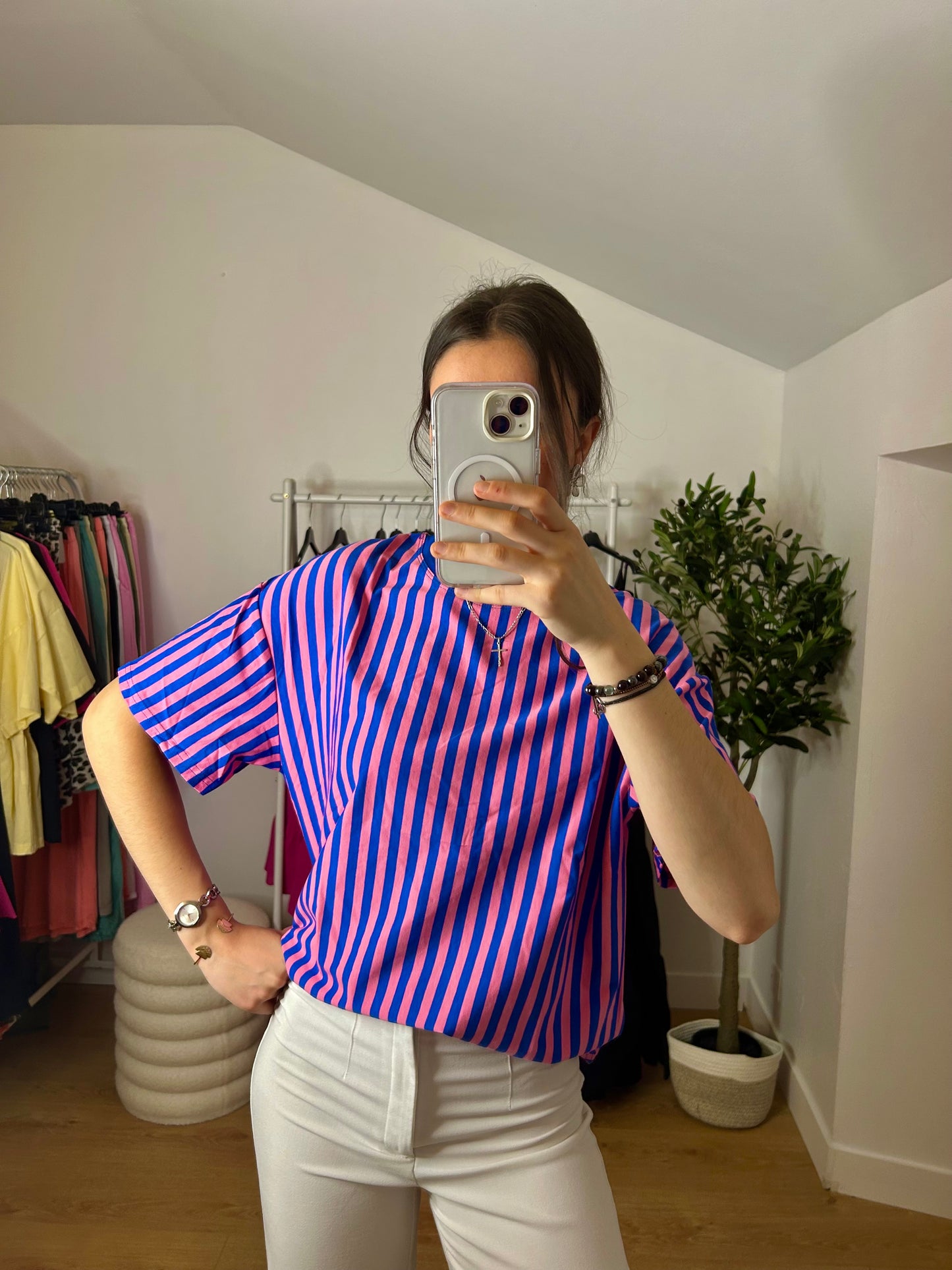 Tee shirt rayé Maïna