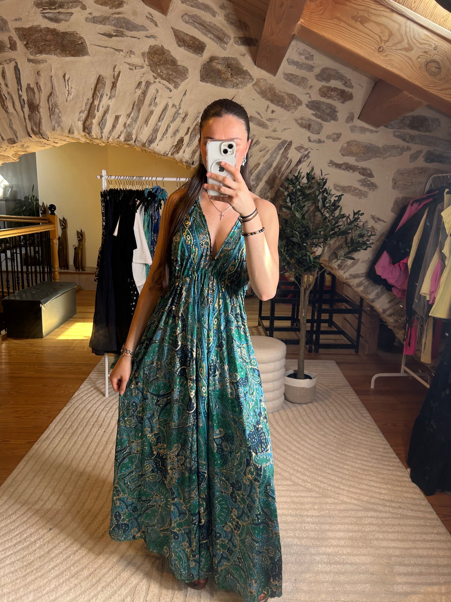 Robe longue Jade