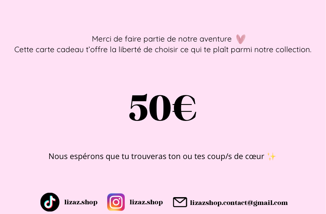 Cartes Cadeaux