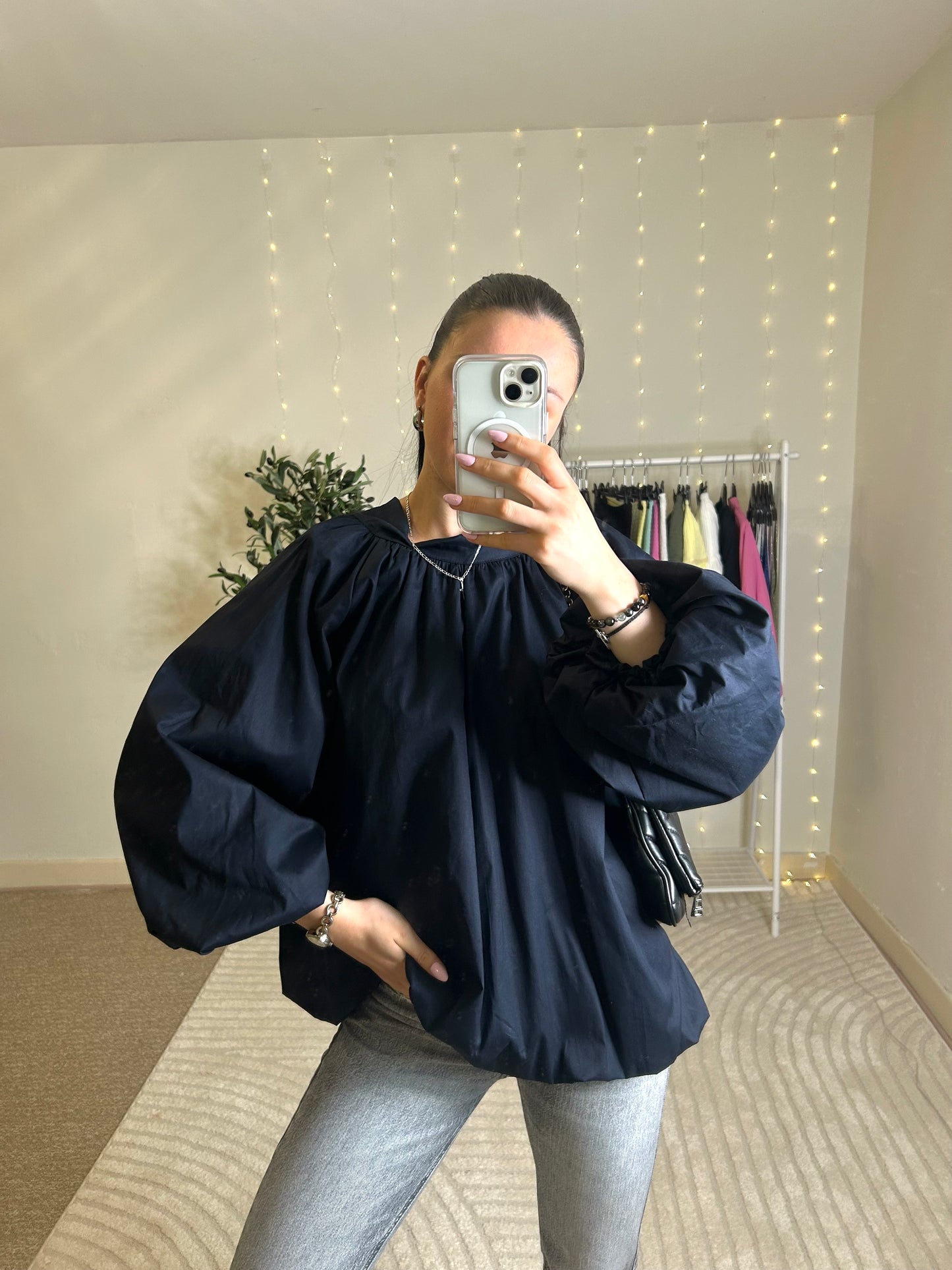 Blouse dos nus Lina