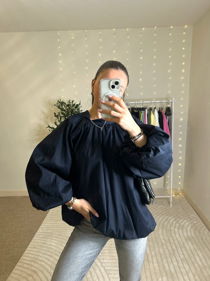 Blouse dos nus Lina