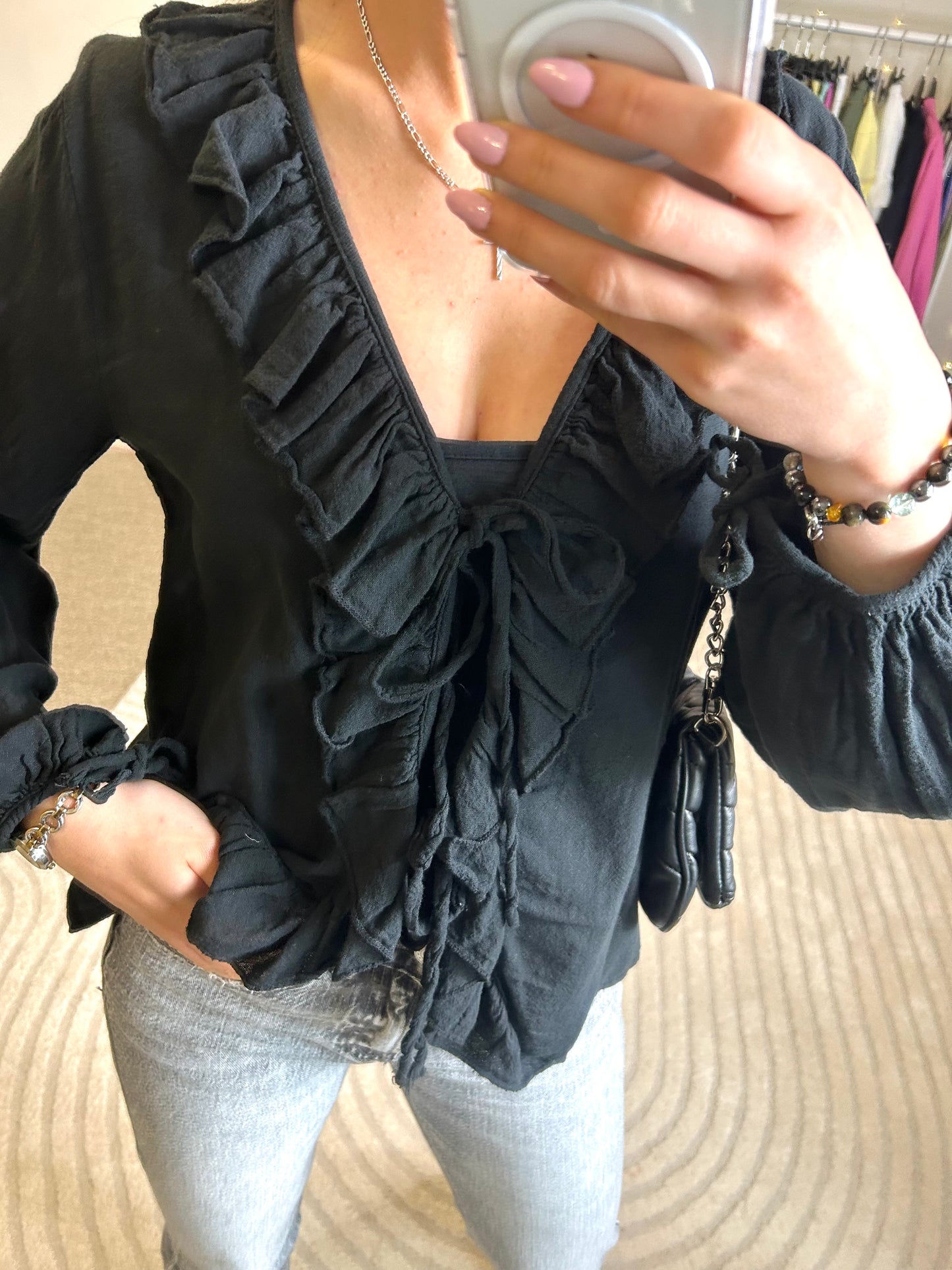 Blouse à noeuds Juliette