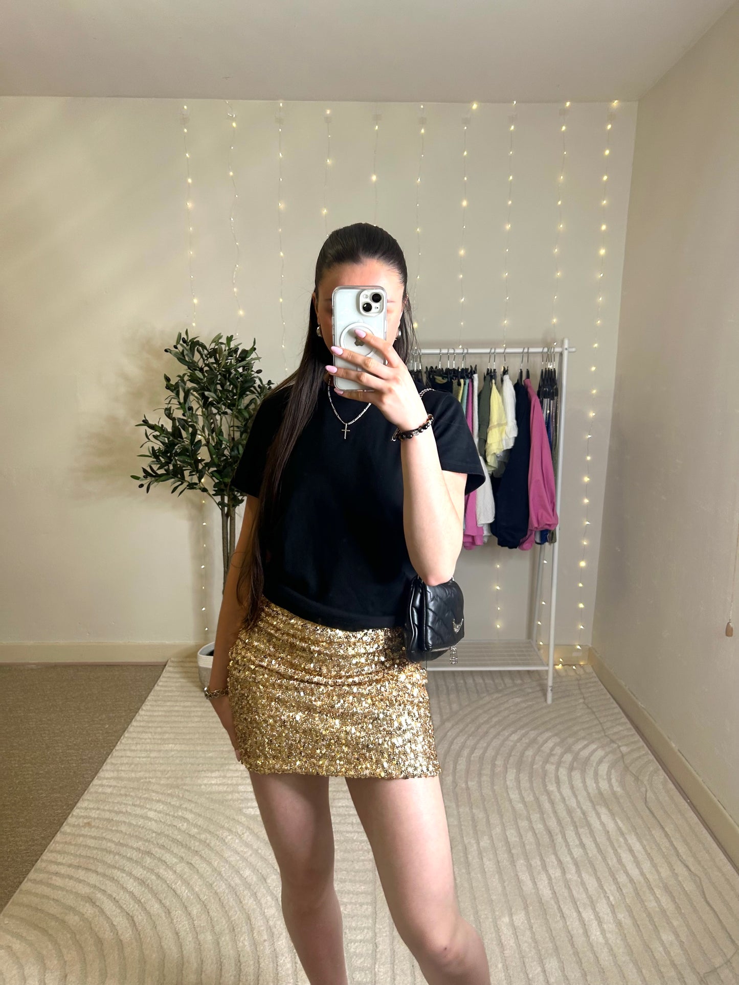 Jupe sequin Lou