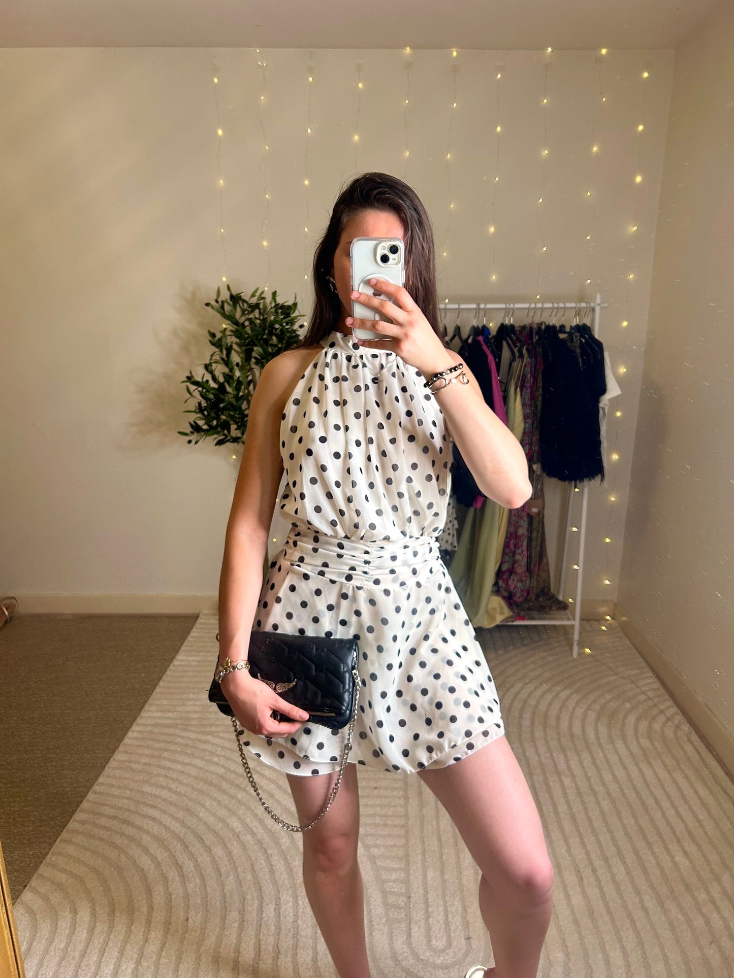 Combishort à pois Marie