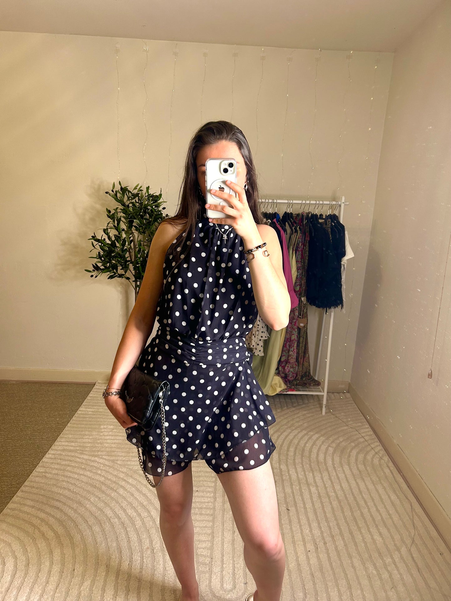 Combishort à pois Marie