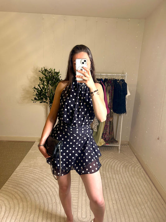 Combishort à pois Marie